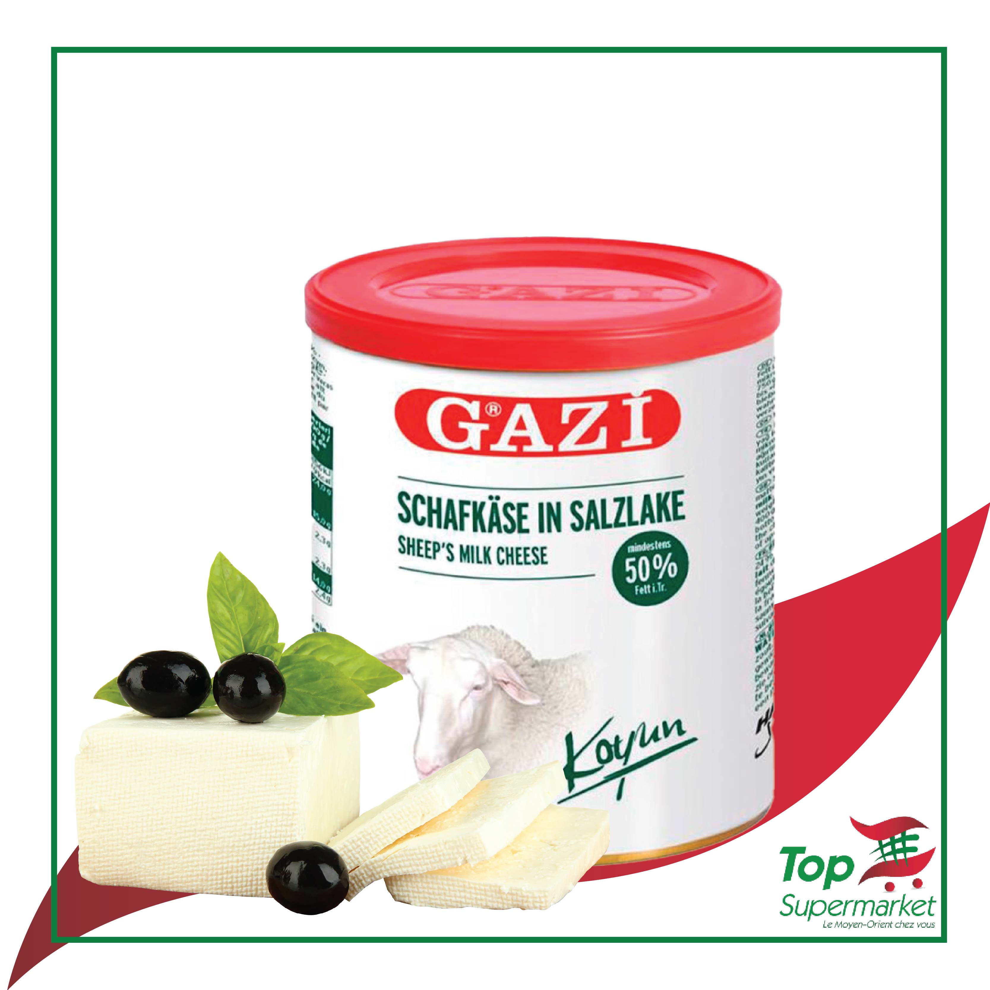 Gazi fromage de brebis 400gr